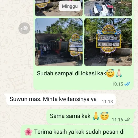 Pengiriman Papan Bunga Duka Sendang Tersono