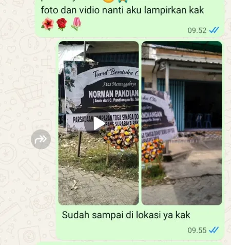 Pengiriman Karangan Bunga Sendang Tersono